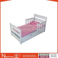 Cubby Plan KB-002 children wooden bedroom furniture with-draw kids toddler bed