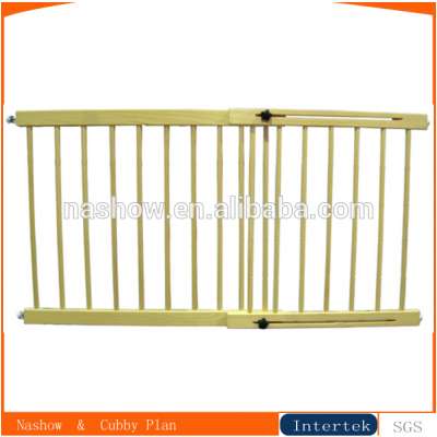 Modern High Quality Baby Wooden Adjustable Safety Gate